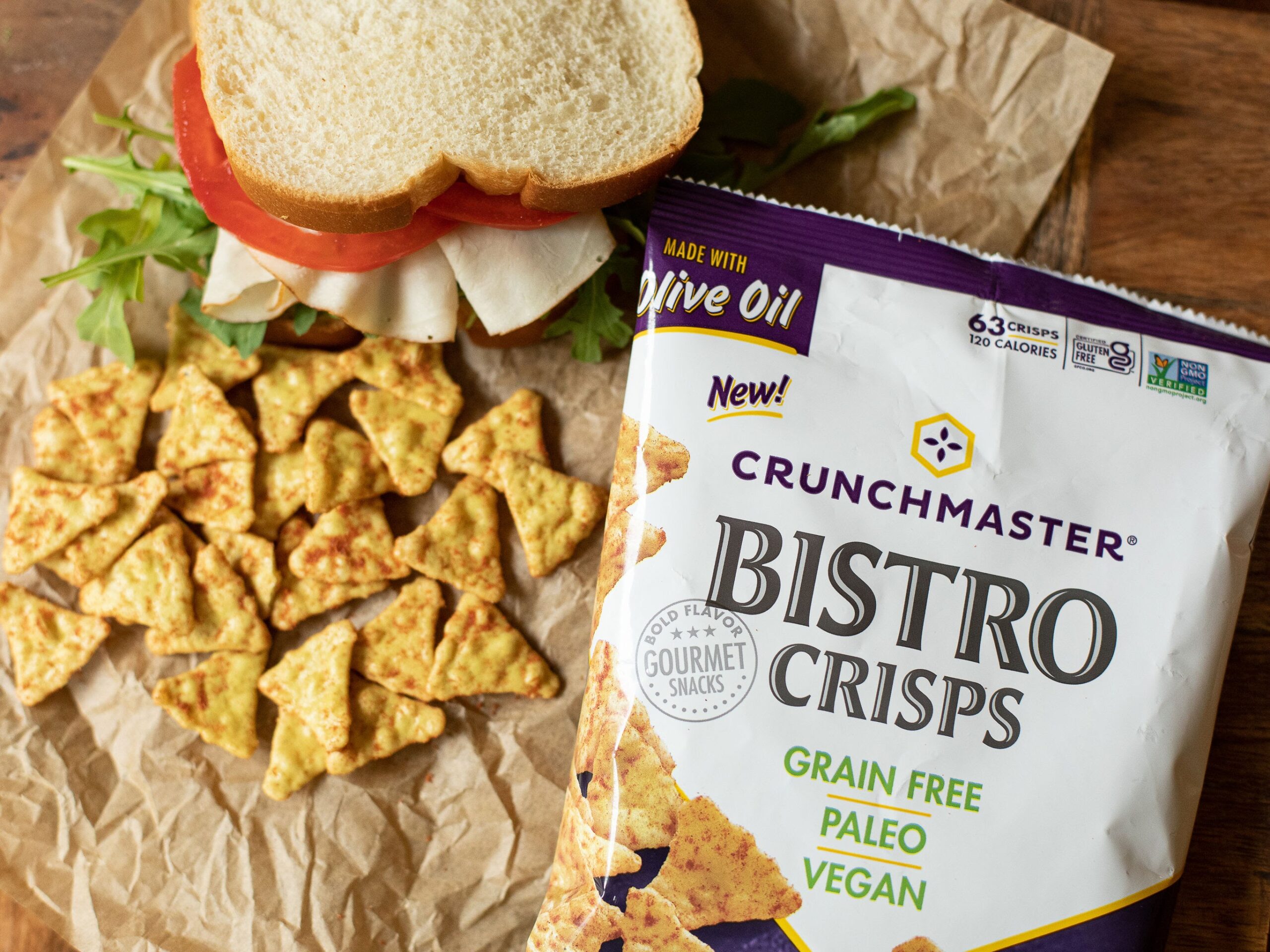 Crunchmaster Bistro Crisps Or Crackers Just $1.49 At Publix
