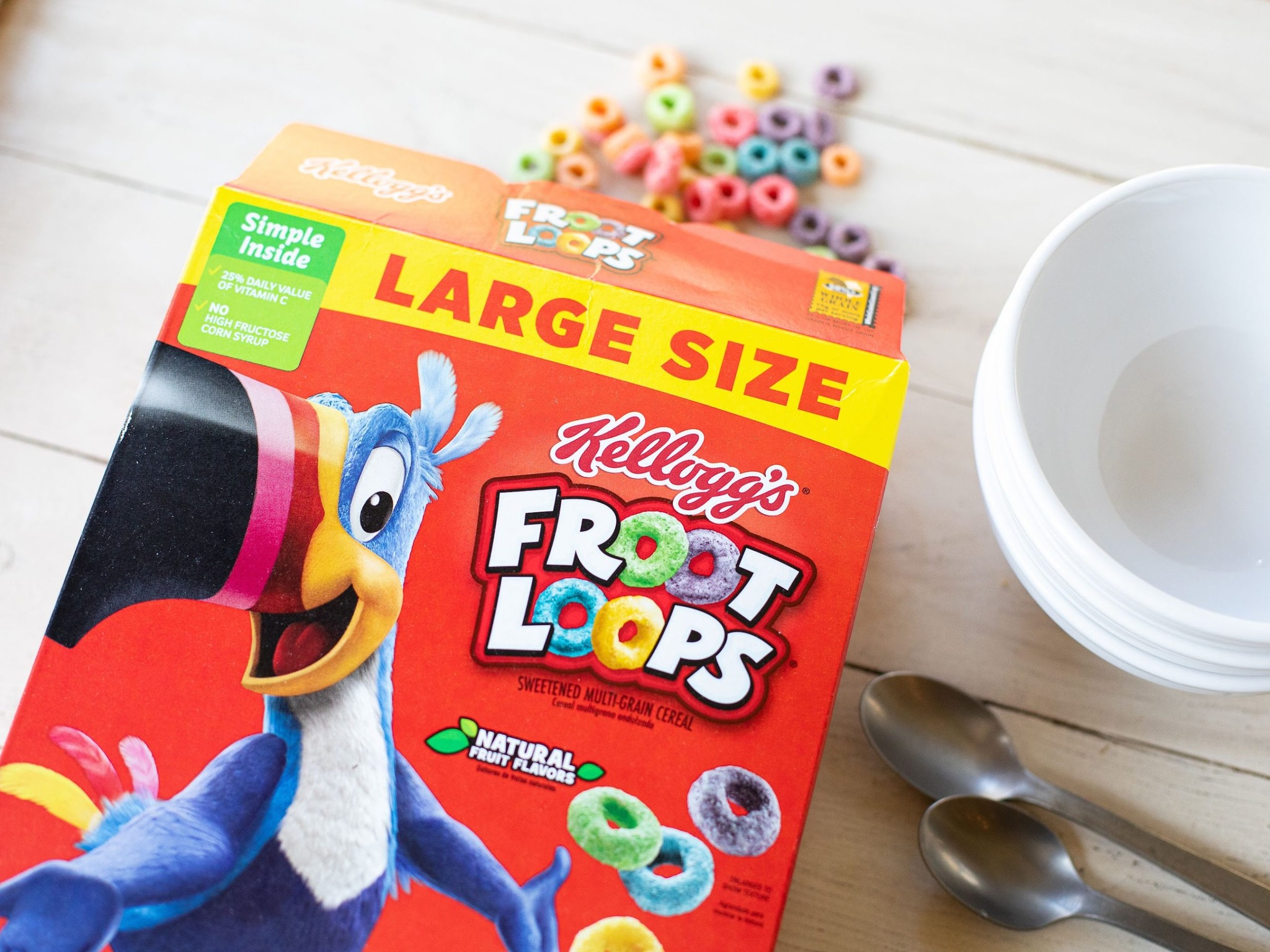 Big Boxes Of Kellogg’s Froot Loops & Frosted Flakes Just $2.13 At Publix