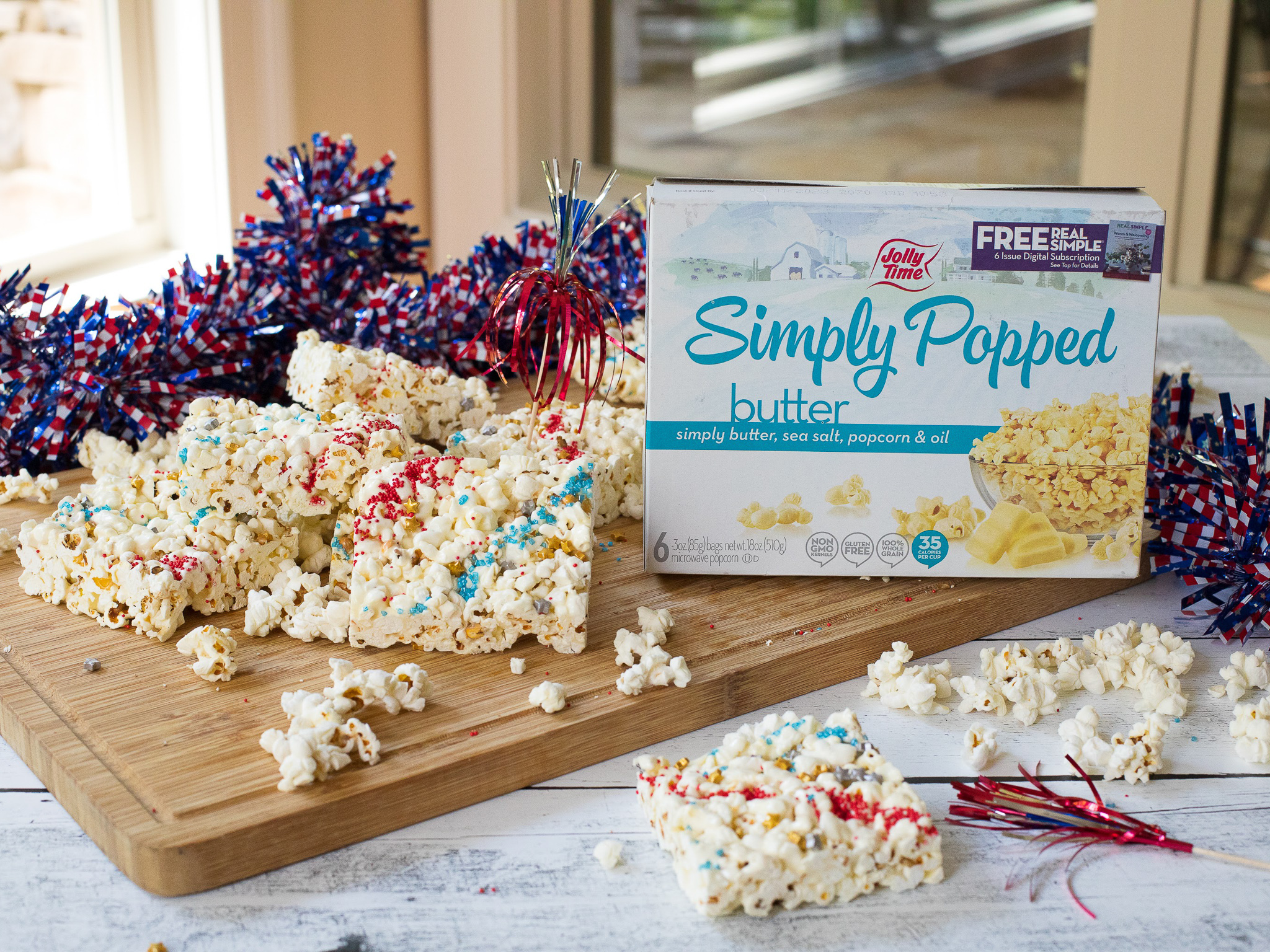 Serve Up Some Marshmallow Popcorn Squares With JOLLY TIME Pop Corn On