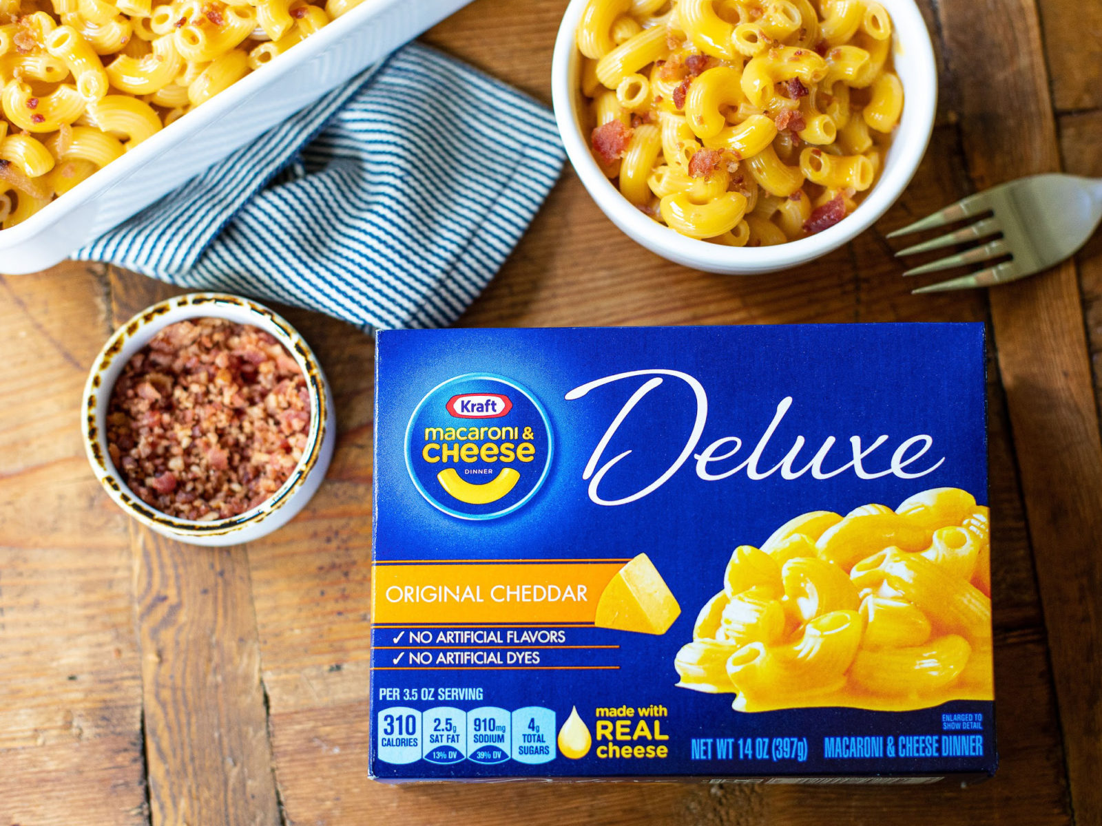 Kraft Deluxe or Velveeta Macaroni & Cheese Just 79¢ Per Box (Plus Cheap Cracker Barrel Mac & Cheese)