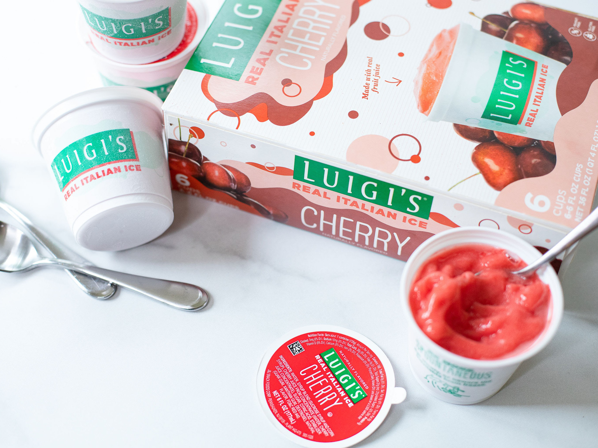 Luigi’s Real Italian Ice Only 40¢ At Publix (7¢ Per Serving)