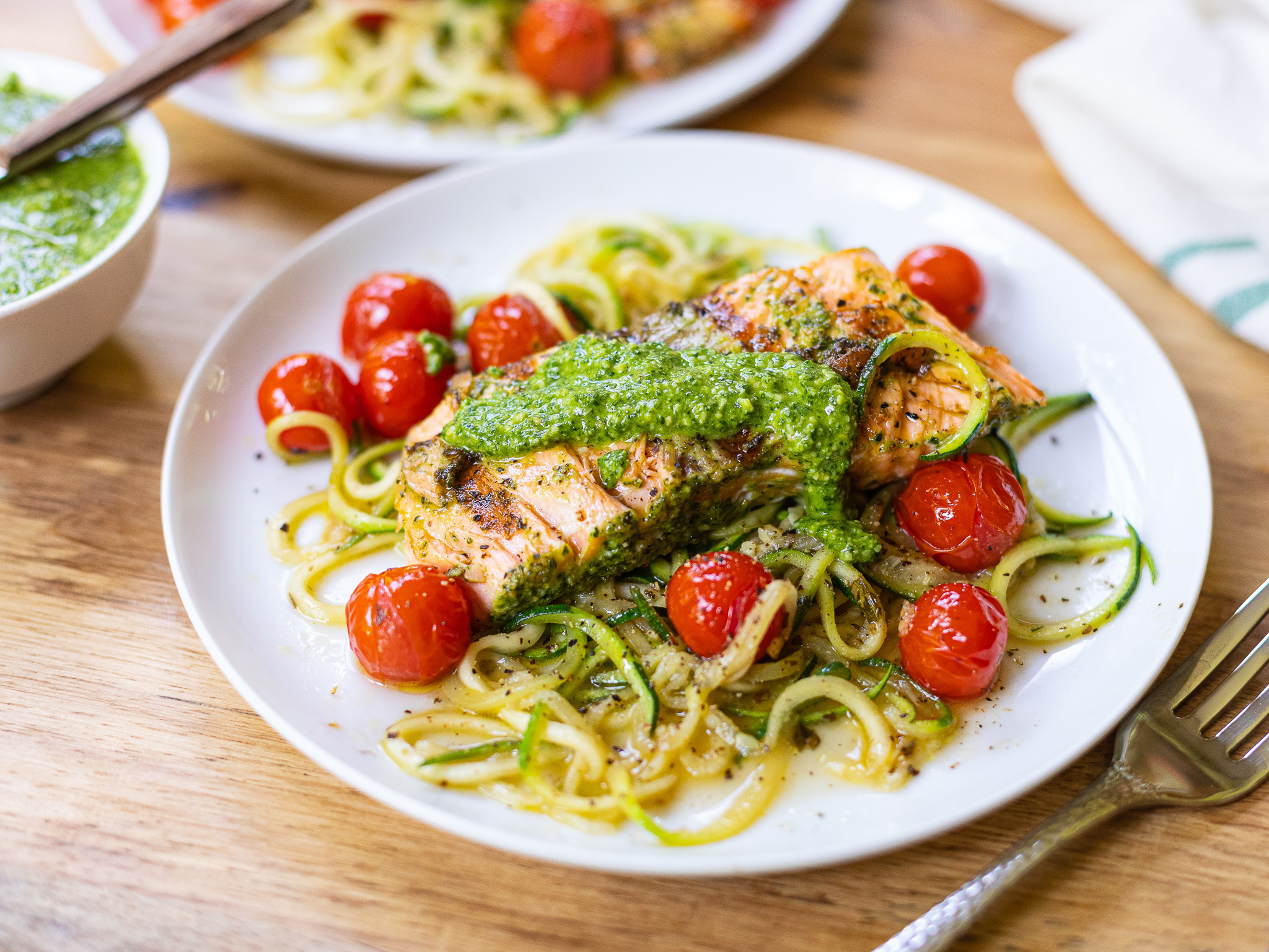 Save On Holland House Organic Wine Vinegar – Perfect For My Spinach Pesto Grilled Salmon Recipe