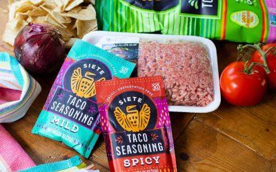 Siete Taco Seasoning Just $1.25 At Publix (Regular Price $2.99)
