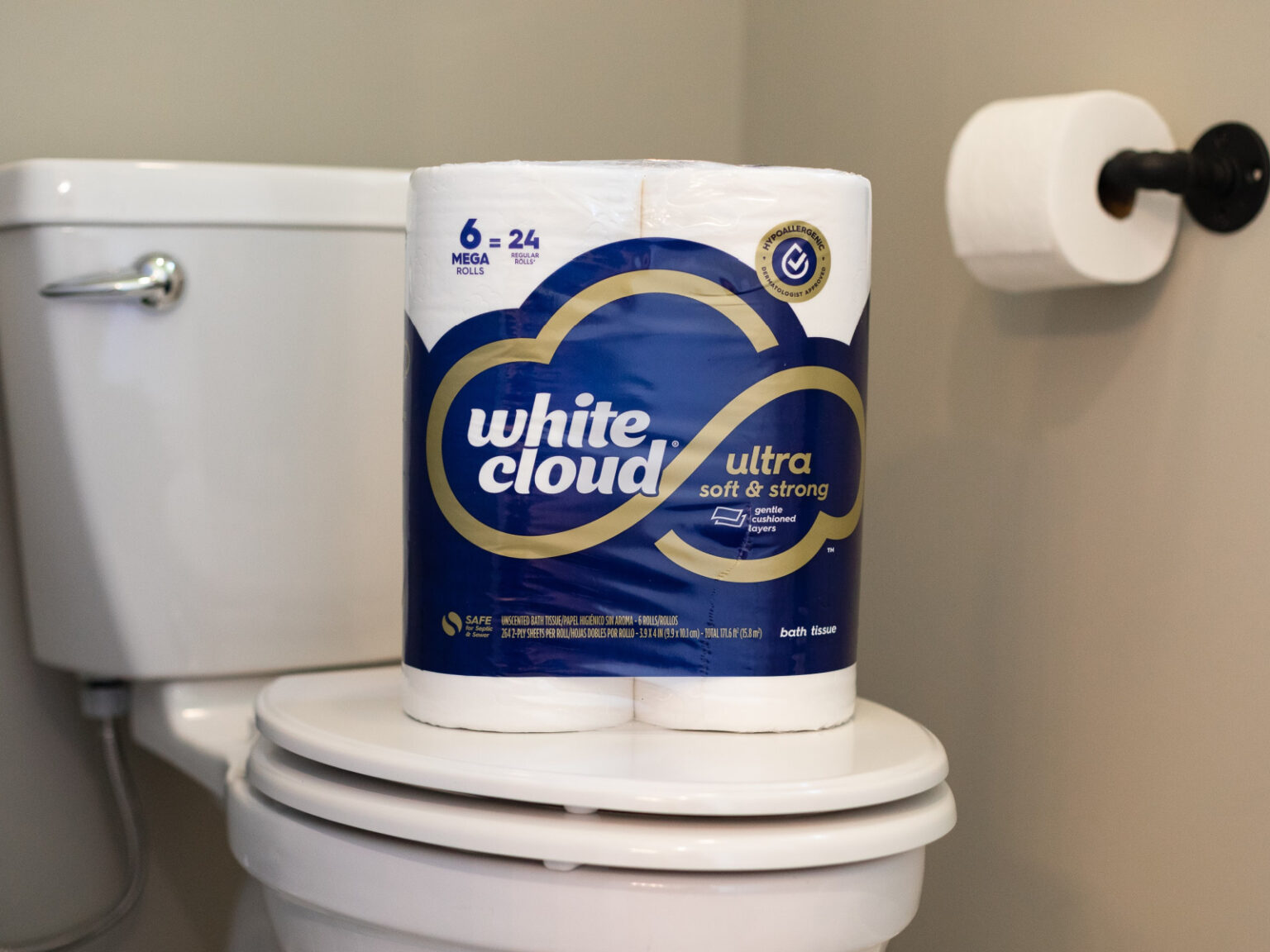 Grab New White Cloud® Toilet Paper AND Paper Towels Now Available At