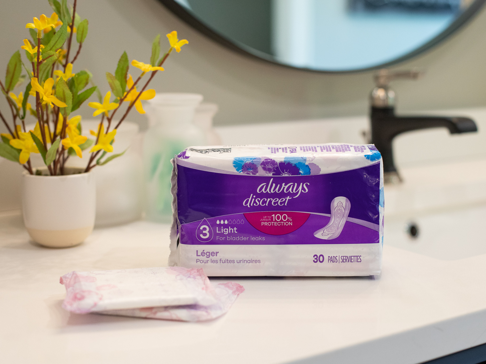 Always Discreet Pads As Low As 99¢ At Publix – Deal Ends 2/25