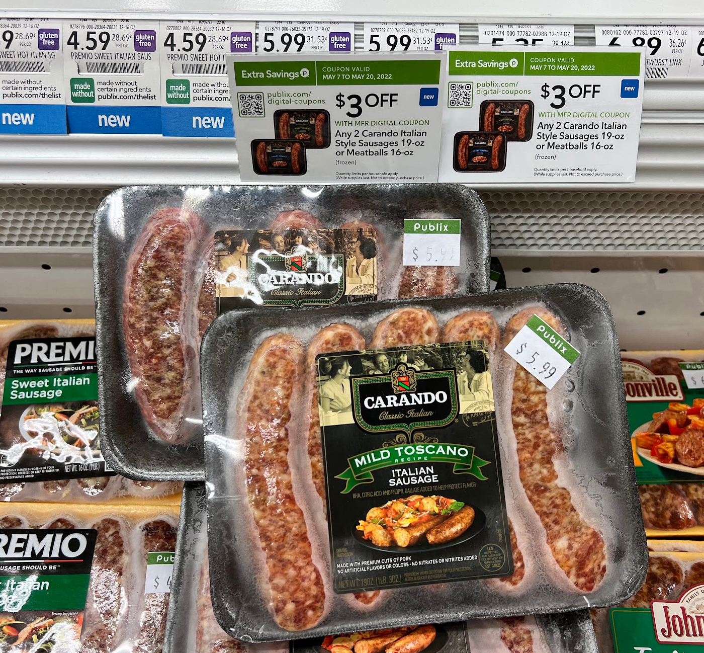 Use The Digital Coupon To Grab A Super Deal On Carando Italian Sausage At Publix - Try My Italian Sausage Flatbread Pizza on I Heart Publix 4