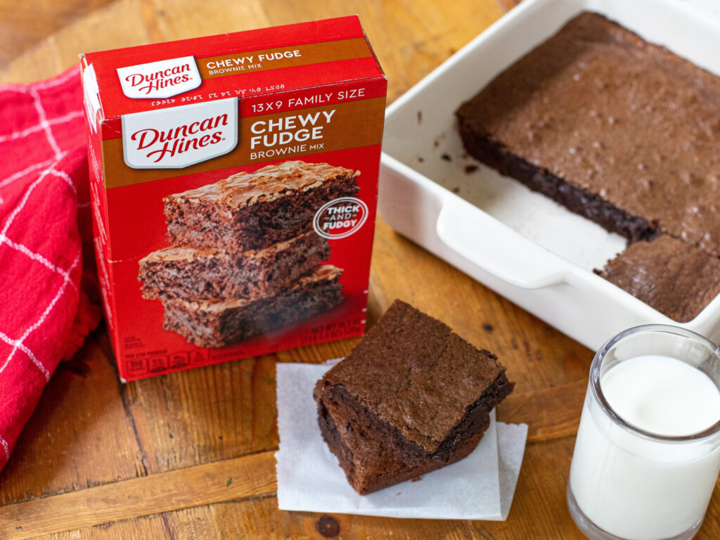 Duncan Hines Brownie Mix Just 1 At Publix Plus Cheap Cake Mix