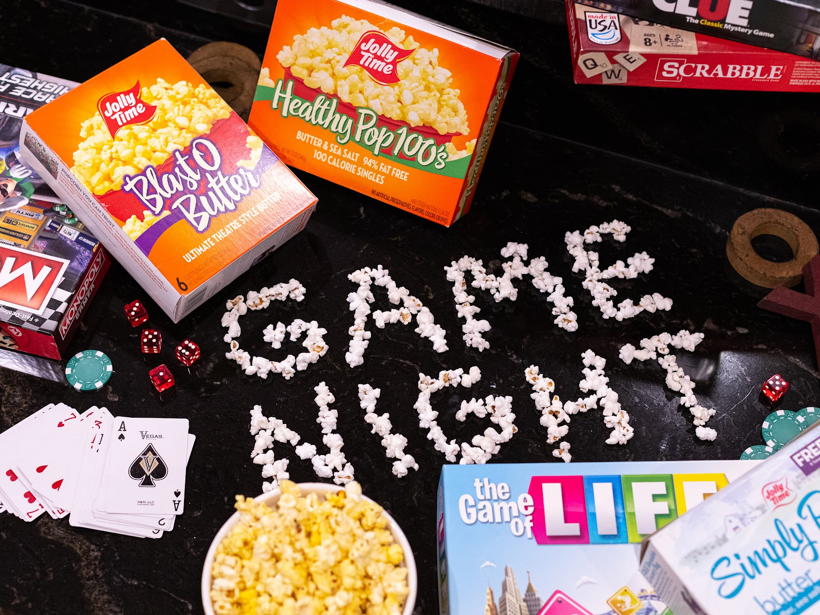 Stock Up On JOLLY TIME Pop Corn During The BOGO Sale + Enter To Win A $250 Game Night Prize Package!