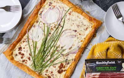 New Smithfield Bacon Flavors To Enjoy – Perfect For My Bacon and Chive Cheese Tart