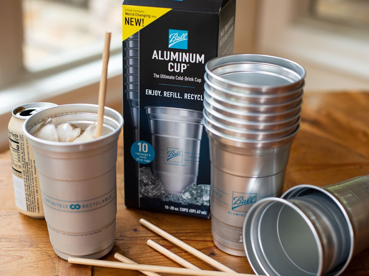 10-Count Packages Of Ball Aluminum Cups Just $2 At Publix
