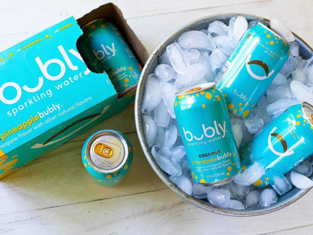 Packs Of Bubly Sparkling Water As Low As $2.15 At Publix (Regular Price $5.79) - iHeartPublix