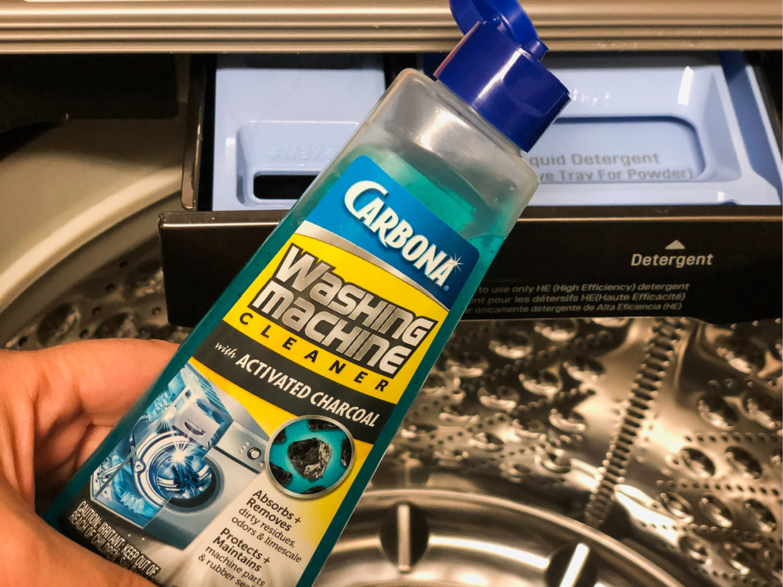 Carbona Washing Machine Cleaner Just $1.15 At Publix