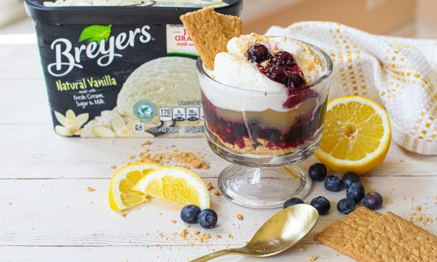 Breyers Ice Cream Is BOGO At Publix – Stock Up For My Deconstructed Blueberry Lemon Pie A La Mode Recipe