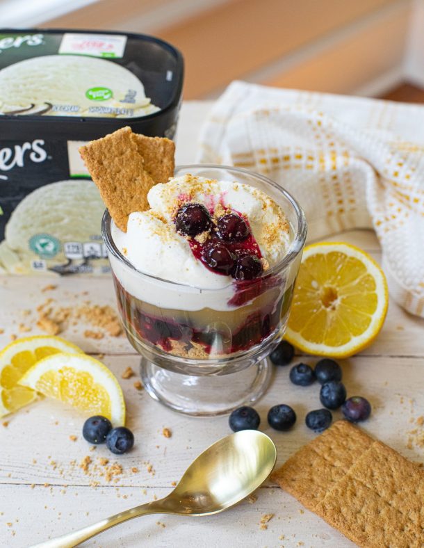 Breyers Ice Cream Is BOGO At Publix Stock Up For My Deconstructed Blueberry Lemon Pie A La