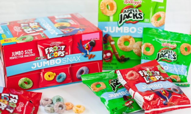 Kellogg’s Jumbo Snax Just 75¢ At Publix