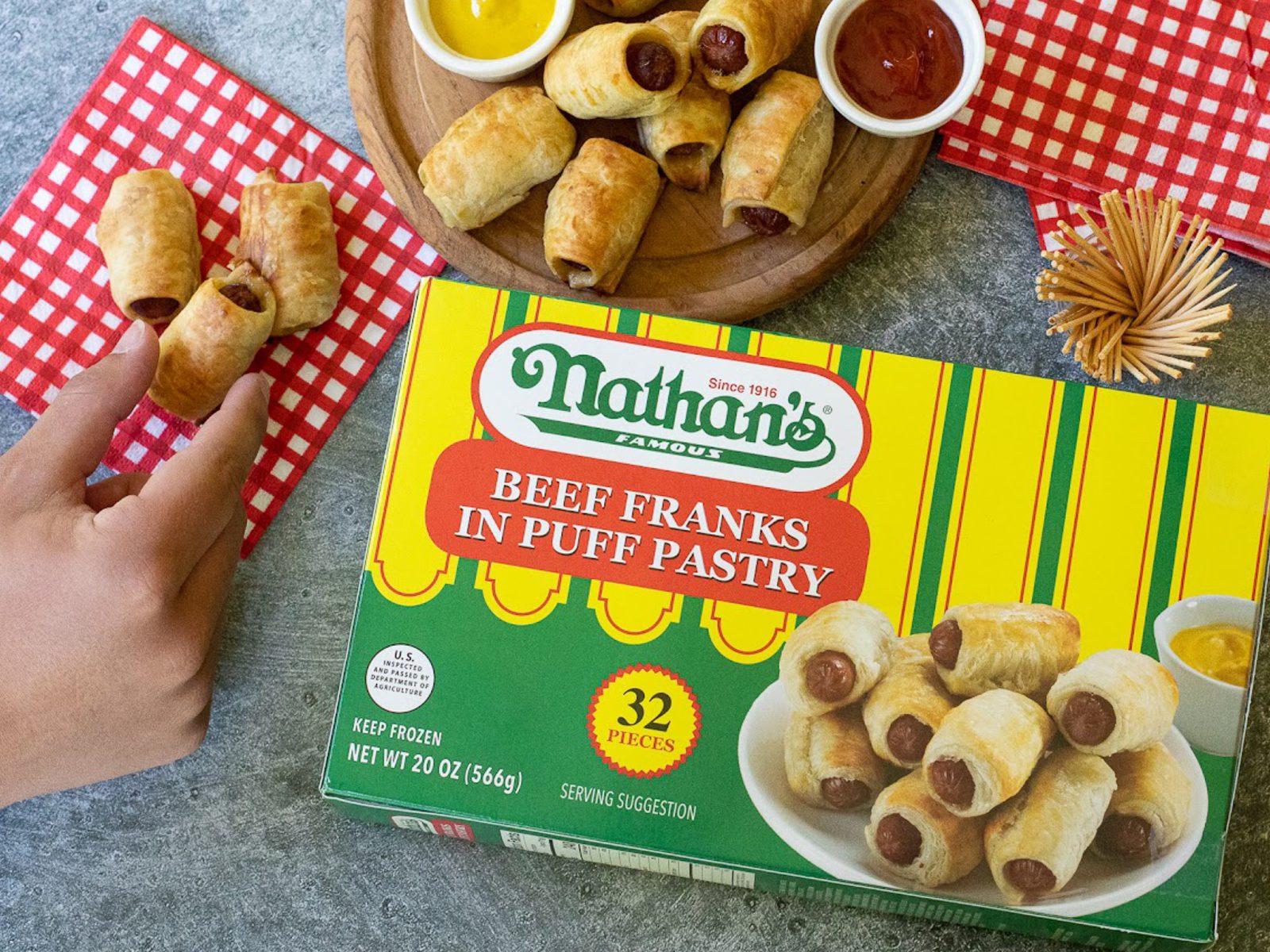 Nathan’s Famous Beef Franks In Puff Pastry On Sale NOW At Publix