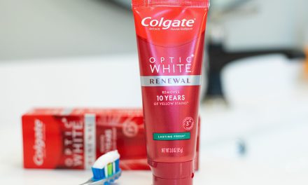 Colgate Optic White Renewal Or Pro Series Toothpaste Just $3.99 At Publix (Half Price!) – Ends 6/30