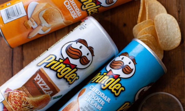 Get Cans Of Pringles Potato Crisps As Low As 34¢ Each