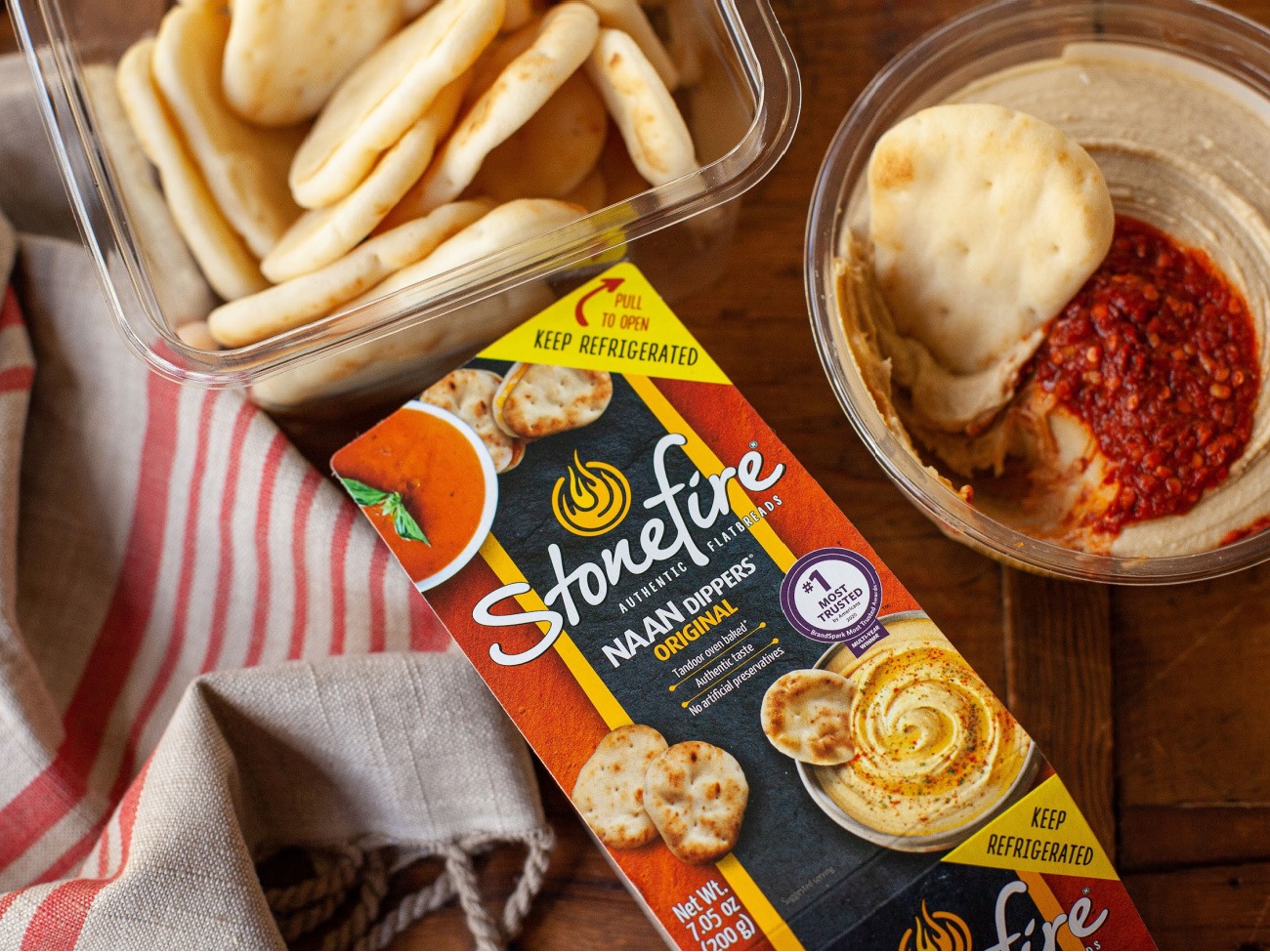 Stonefire Naan Dippers Just $1.25 At Publix