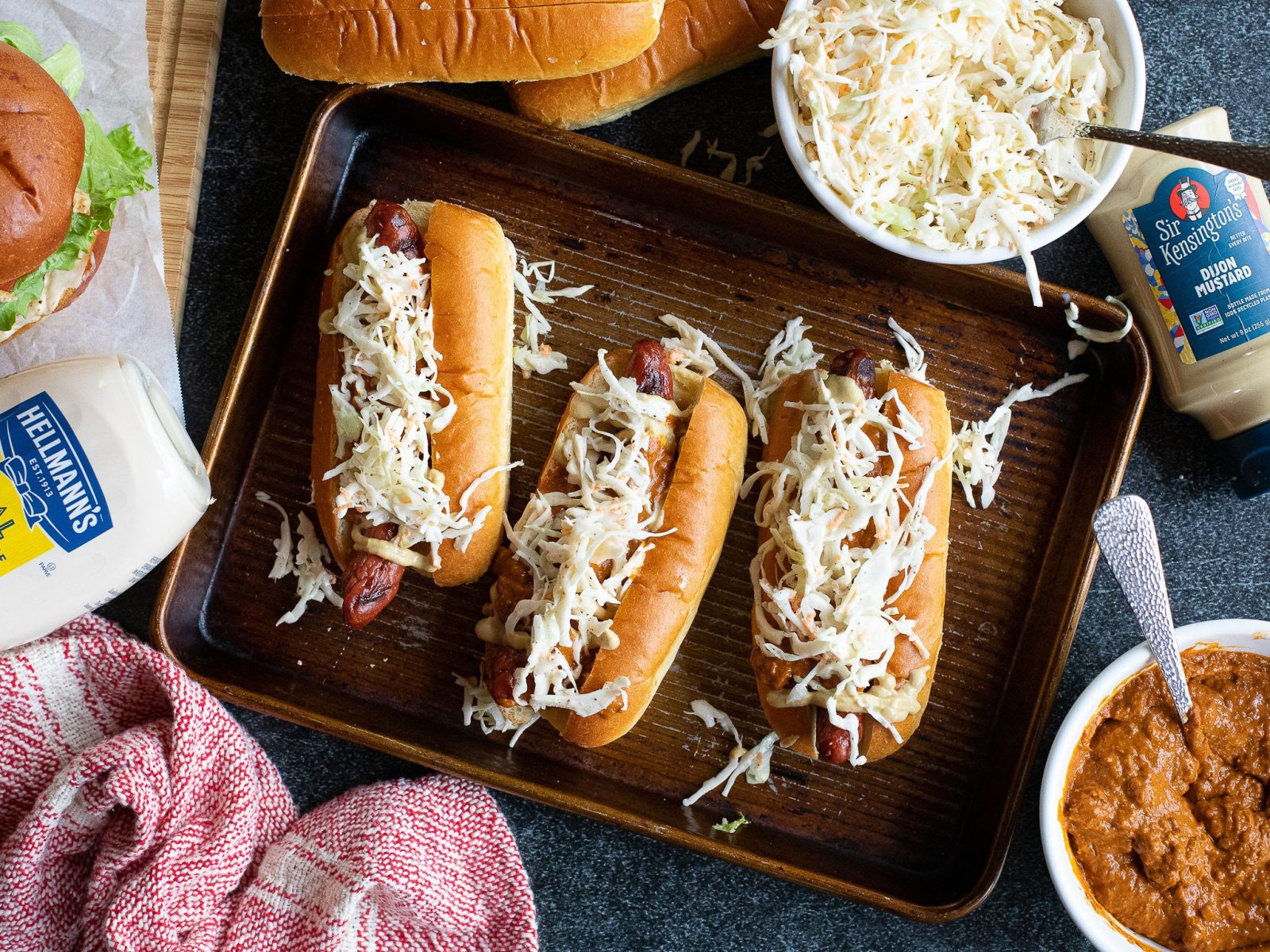Grab A Deal On Hellmann’s Mayonnaise & Whip Up Some Summer Slaw Dogs