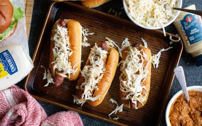 Grab A Deal On Hellmann’s Mayonnaise & Whip Up Some Summer Slaw Dogs