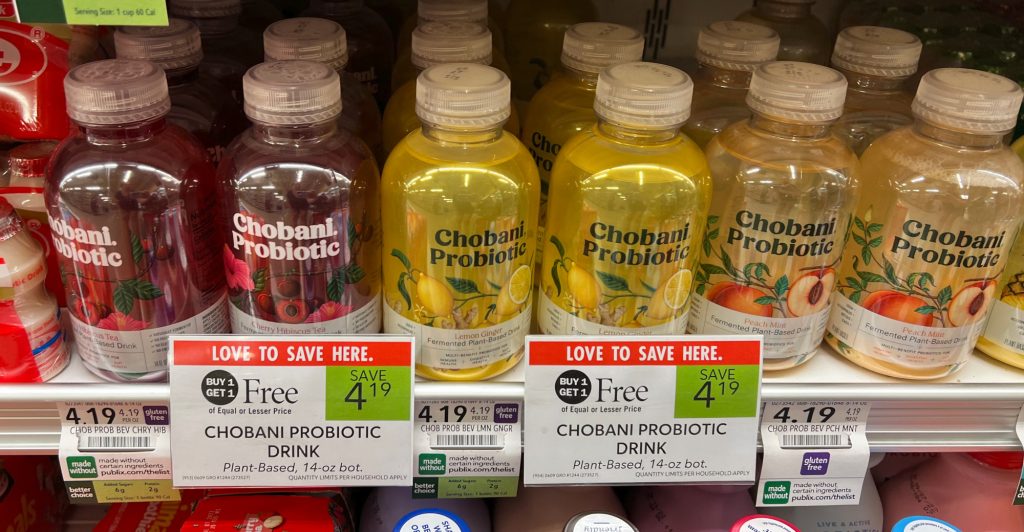 Chobani Probiotic Drink Just 1.10 At Publix iHeartPublix