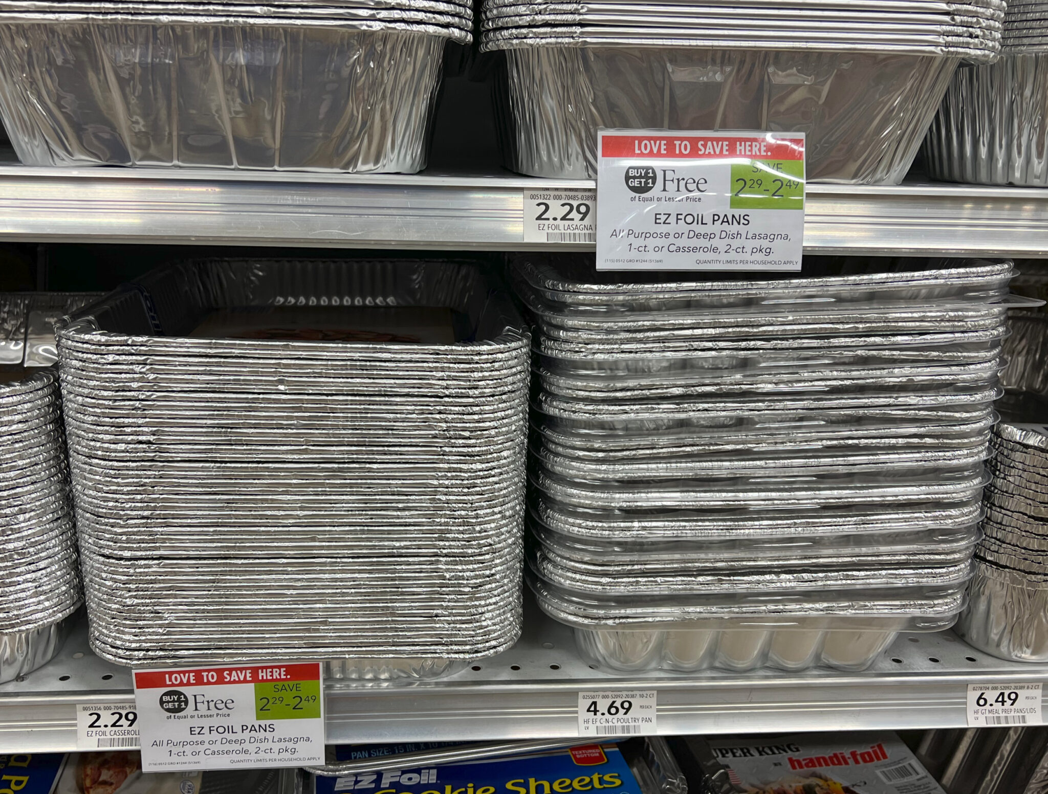 EZ Foil Pans Digital Coupon For Publix BOGO Sale Great Deals