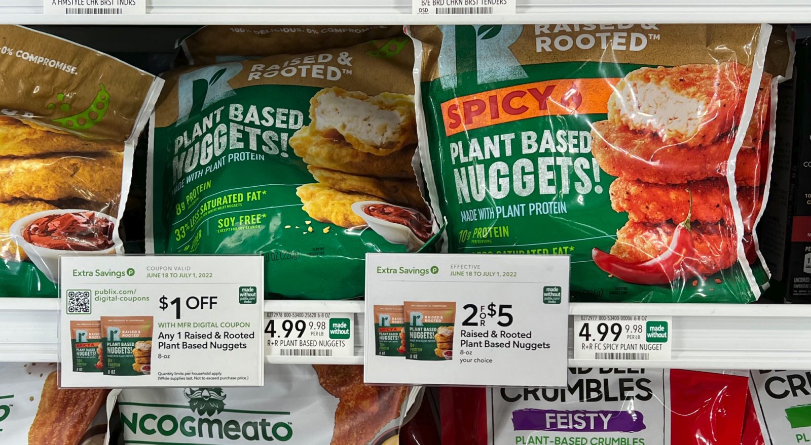 Raised & Rooted Plant Based Nuggets Just 1.50 At Publix iHeartPublix