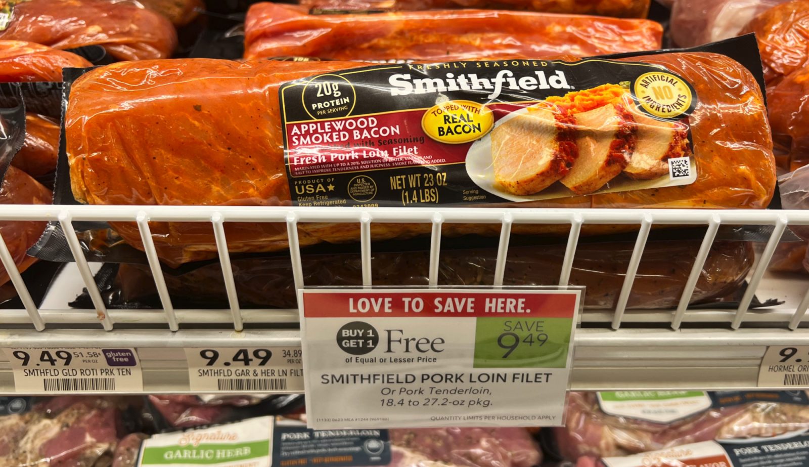 Smithfield Pork Loin Filet Or Pork Tenderloin Just $4.75 At Publix