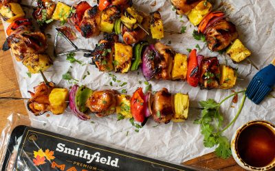 Save On Smithfield Bacon At Publix – Perfect For My Bacon Wrapped Teriyaki Chicken Kabobs