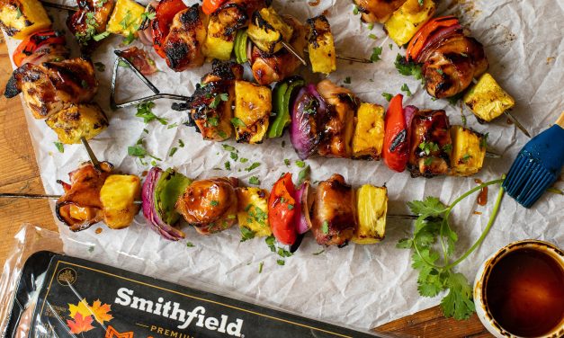 Save On Smithfield Bacon At Publix – Perfect For My Bacon Wrapped Teriyaki Chicken Kabobs