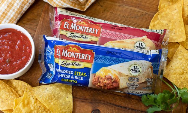 El Monterey Signature Burritos Just 83¢ At Publix