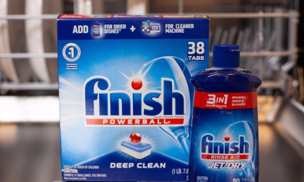 Finish Dishwasher Detergent & Jet-Dry Rinse Aid As Low As $4.99 Each At Publix