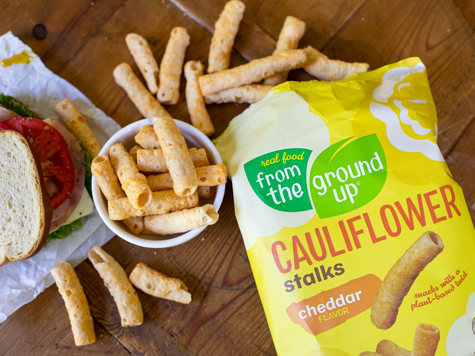 From the ground Up Cauliflower stalks