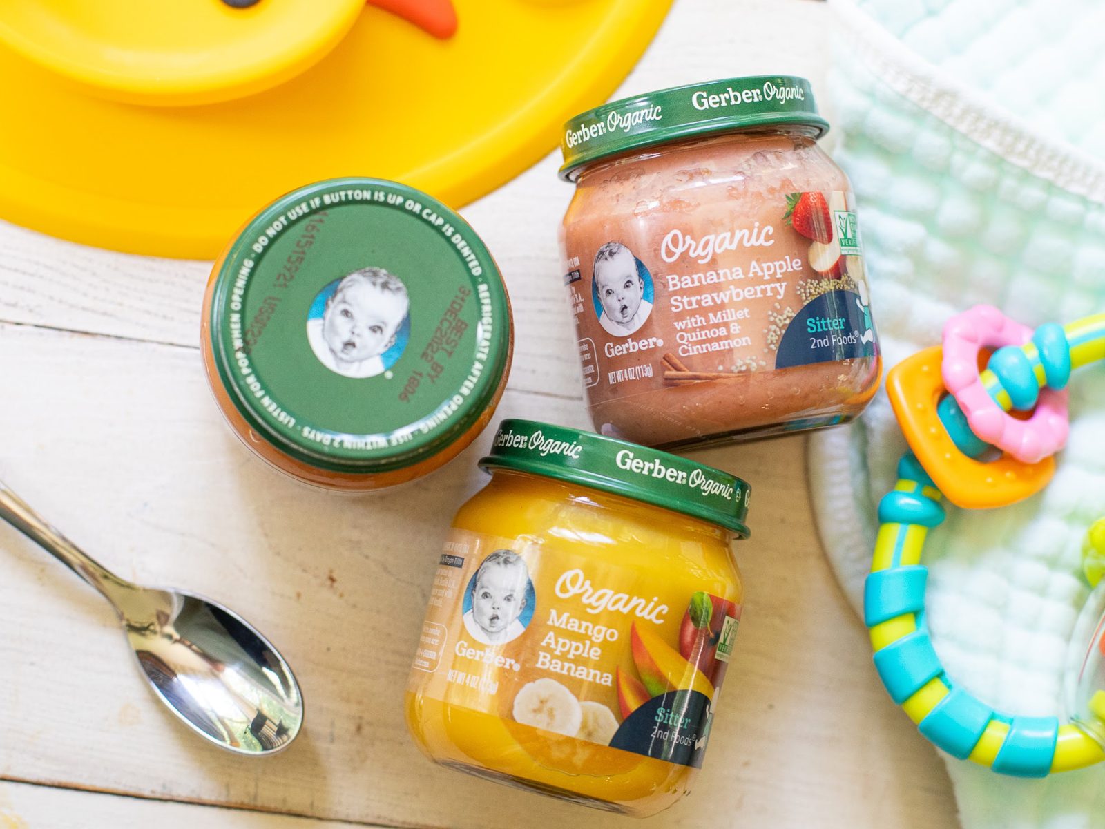 Gerber Organic Baby Food Just 50¢ At Publix – Plus 79¢ Baby Food Pouches