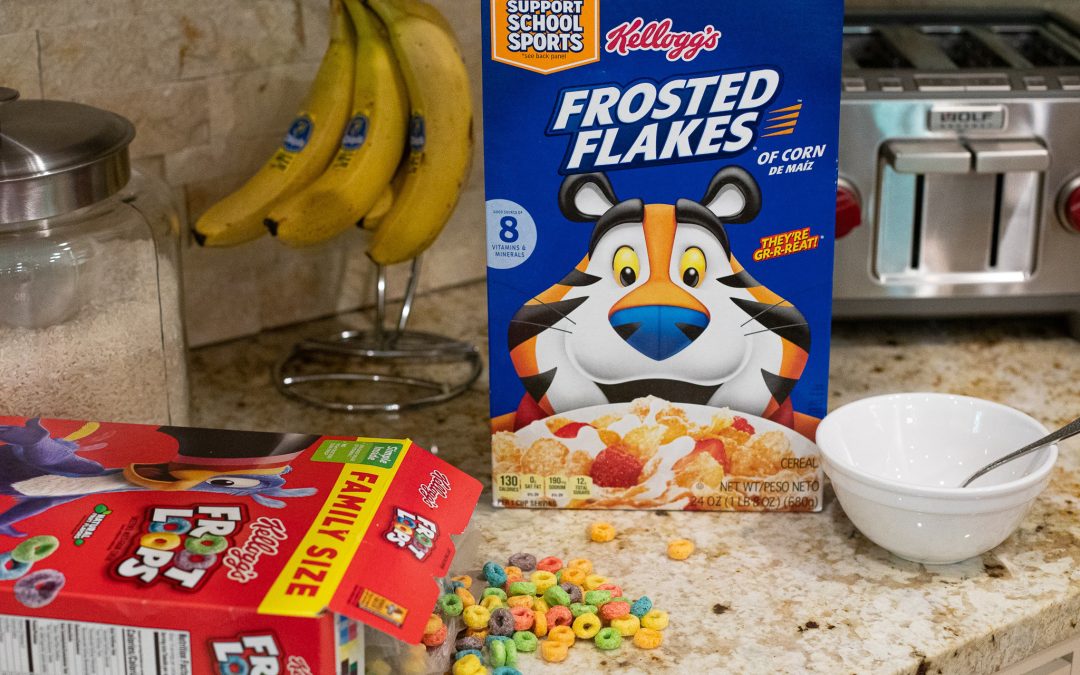 Grab Kellogg’s Cereal & Save – Family Size Boxes As Low As $3.25 At Publix
