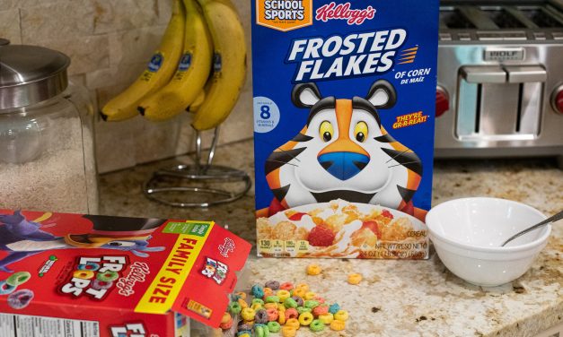 Grab Kellogg’s Cereal & Save – Giant Size Boxes As Low As $4 At Publix