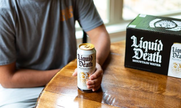 Liquid Death Mountain Water 8-Packs Are As Low As $4 At Publix (Regular Price $13.99)