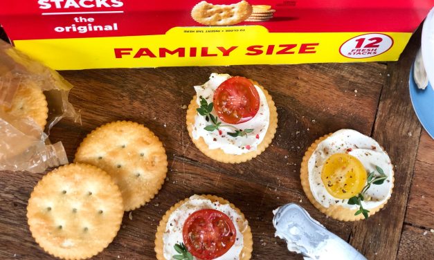 Nabisco Family Size Ritz Crackers Are Just $2.60 Per Box At Publix