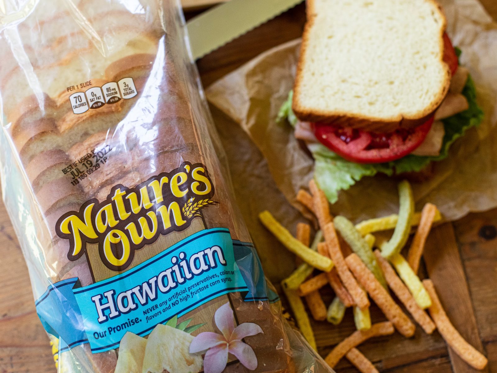 Nature’s Own Hawaiian Loaf Bread As Low As $1.87 At Publix