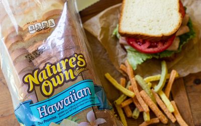 Nature’s Own Hawaiian Loaf Bread As Low As $1.50 At Publix