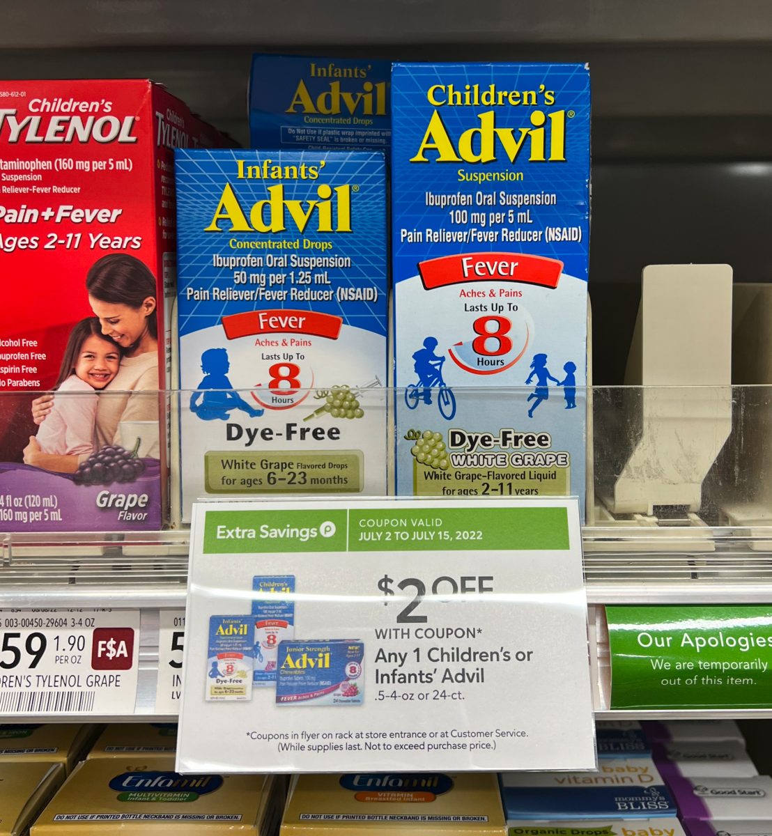 Infants’ Advil As Low As 1.39 At Publix (Plus Grab Children’s Advil