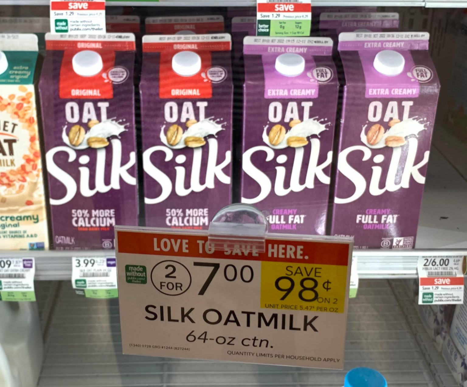 Score Delicious Silk Oatmilk For Just 2.25 At Publix iHeartPublix