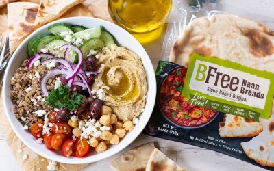 BFree Naan Breads Are Perfect For My Mediterranean Hummus & Quinoa Bowl – Plus Reminder About My $100 Publix Gift Card Giveaway