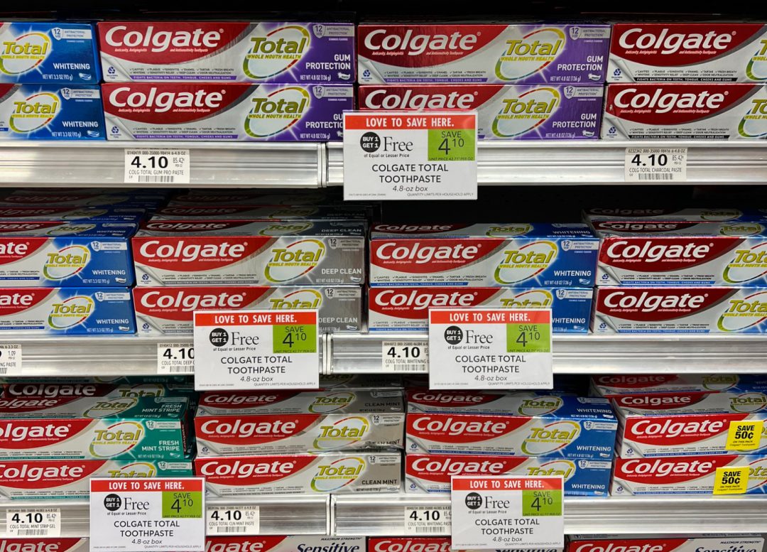 Grab Colgate Total Toothpaste As Low As 80¢ At Publix - iHeartPublix