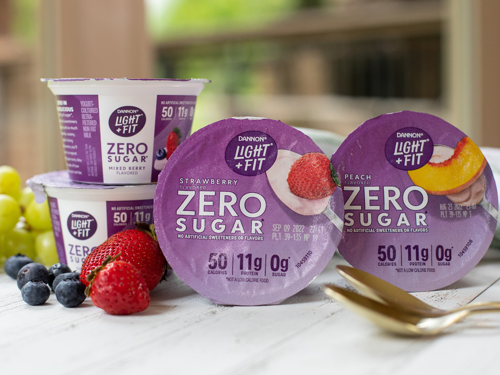 Dannon Light & Fit Zero Sugar.-5