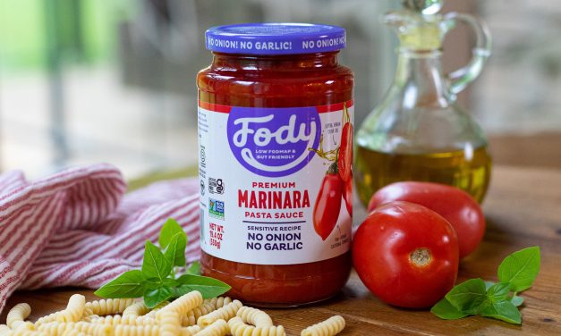 Save $3 On Fody Pasta Sauce At Publix