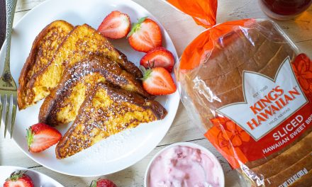 Start The School Day With The Great Taste Of KING’S HAWAIIAN And My French Toast With Strawberry Cream Cheese Dip