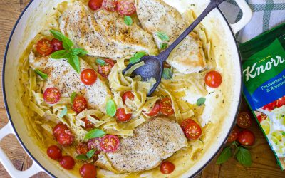 What’s For Dinner? Knorr Chicken Margherita Alfredo!