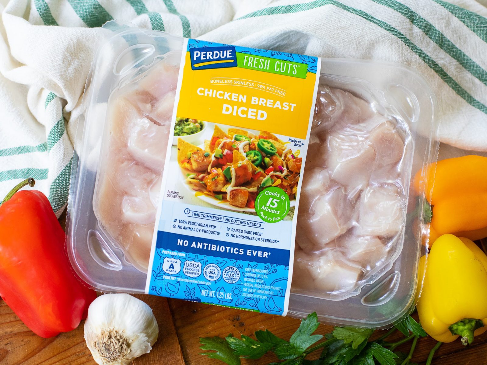 Perdue Fresh Cuts Diced Chicken Just $3.99 At Publix (Regular Price $7.99)